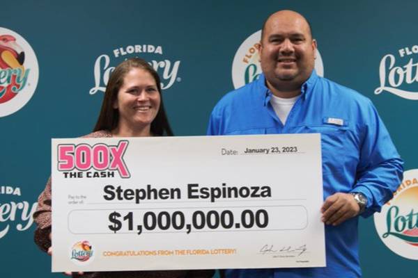 Florida man wins $1M on lottery scratch-off after someone cuts in front of him in line