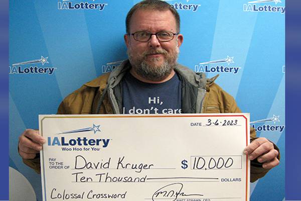 ‘What the hay?’ Iowa man wins $10K in lottery scratch-off