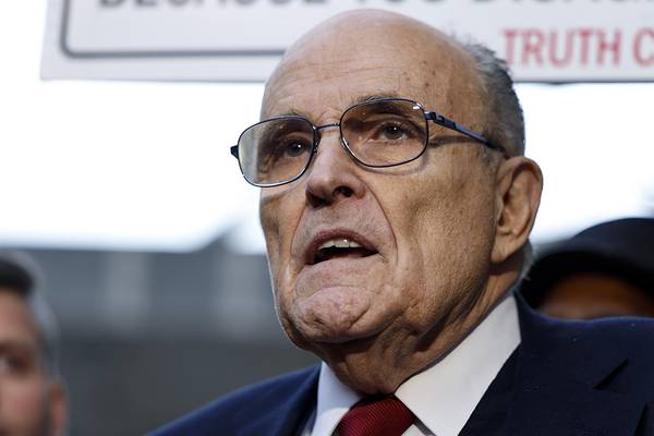 Rudy Giuliani, 10 others plead not guilty in Arizona election interference case